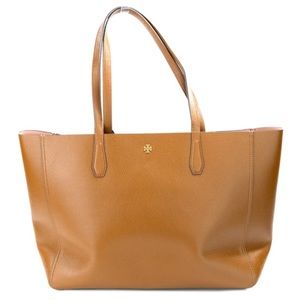 Tory Burch Blake Pebble Leather Tote Bag Large